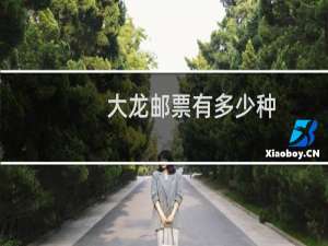 大龙邮票有多少种