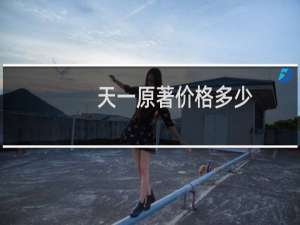 天一原著价格多少