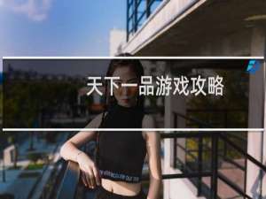 天下一品游戏攻略