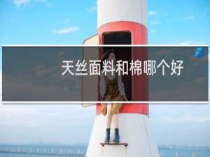 天丝面料和棉哪个好