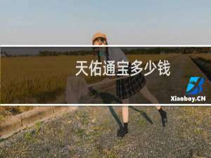 天佑通宝多少钱