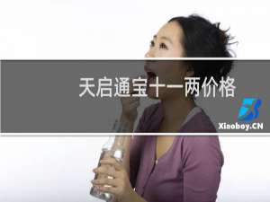 天启通宝十一两价格
