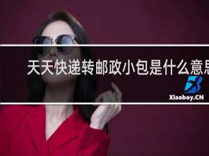 天天快递转邮政小包是什么意思