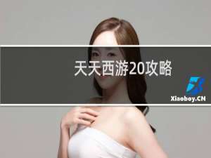 天天西游 攻略