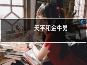 天平和金牛男