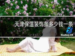 天津保温装饰条多少钱一条