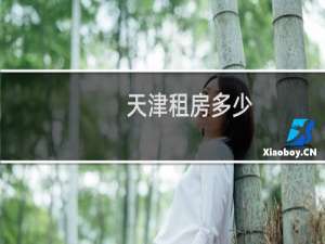 天津租房多少