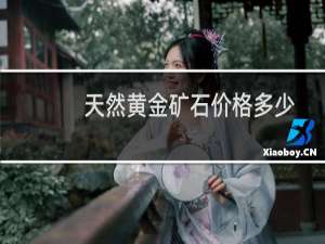 天然黄金矿石价格多少