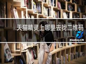 天猫精灵上哪里去找二维码