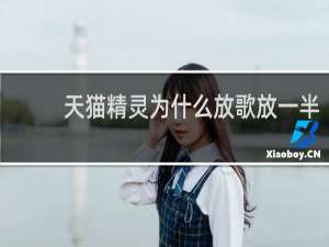 天猫精灵为什么放歌放一半