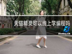 天猫精灵可以线上学编程吗