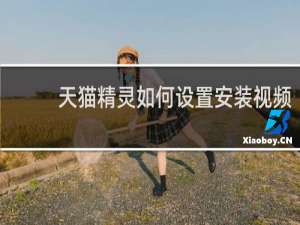 天猫精灵如何设置安装视频