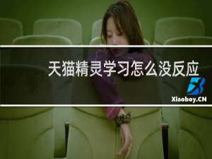 天猫精灵学习怎么没反应