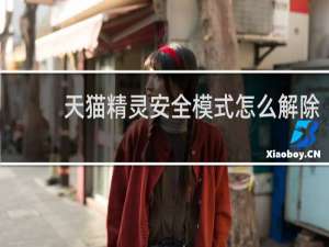 天猫精灵安全模式怎么解除