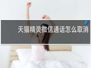 天猫精灵微信通话怎么取消