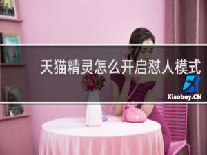 天貓精靈怎么開啟懟人模式