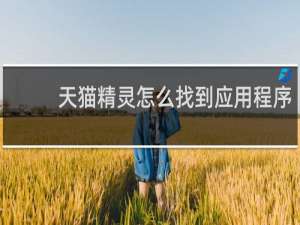 天貓精靈怎么找到應用程序