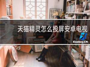 天貓精靈怎么投屏安卓電視