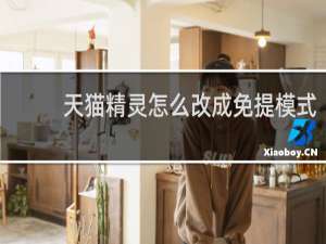 天猫精灵怎么改成免提模式