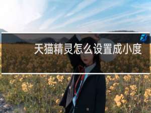 天貓精靈怎么設置成小度