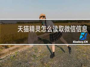 天貓精靈怎么讀取微信信息