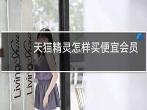 天猫精灵怎样买便宜会员
