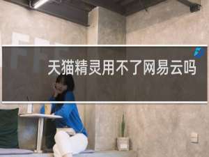 天猫精灵用不了网易云吗