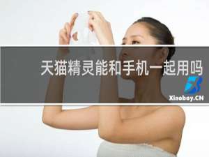 天猫精灵能和手机一起用吗