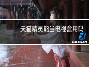 天猫精灵能当电视盒用吗