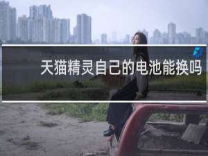 天猫精灵自己的电池能换吗