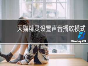 天貓精靈設置聲音播放模式