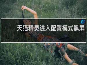 天猫精灵进入配置模式黑屏