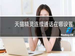 天猫精灵连续通话在哪设置
