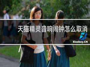天猫精灵音响闹钟怎么取消