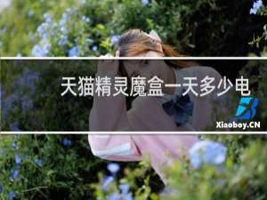 天猫精灵魔盒一天多少电