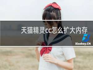 天貓精靈cc怎么擴大內存