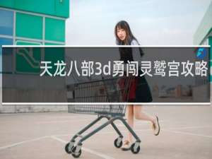 天龙八部3d勇闯灵鹫宫攻略