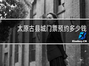 太原古县城门票预约多少钱