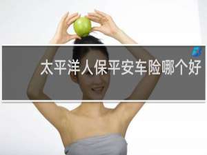 太平洋人保平安车险哪个好