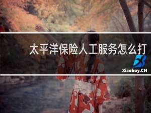 太平洋保险人工服务怎么打