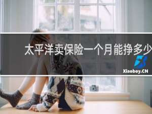 太平洋卖保险一个月能挣多少