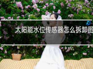 太阳能水位传感器怎么拆卸图解