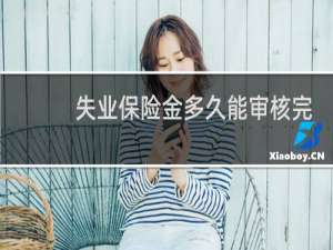 失业保险金多久能审核完