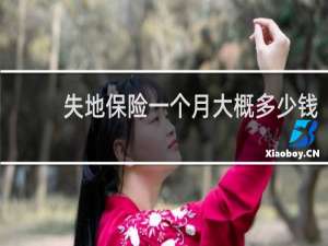 失地保险一个月大概多少钱