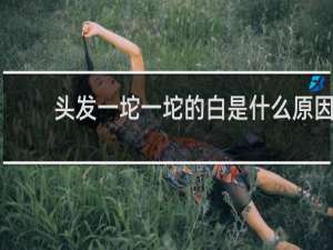 头发一坨一坨的白是什么原因