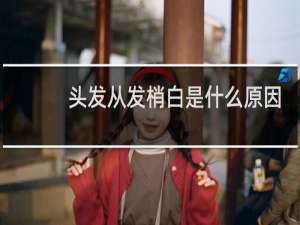 头发从发梢白是什么原因