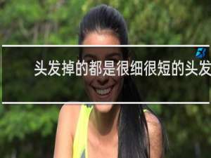 头发掉的都是很细很短的头发