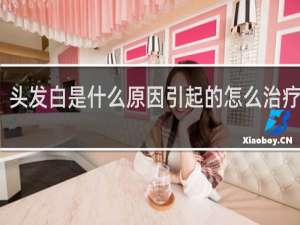 头发白是什么原因引起的怎么治疗女性