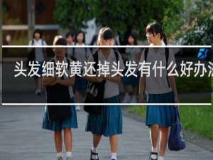 头发细软黄还掉头发有什么好办法吗