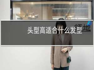 头型高适合什么发型